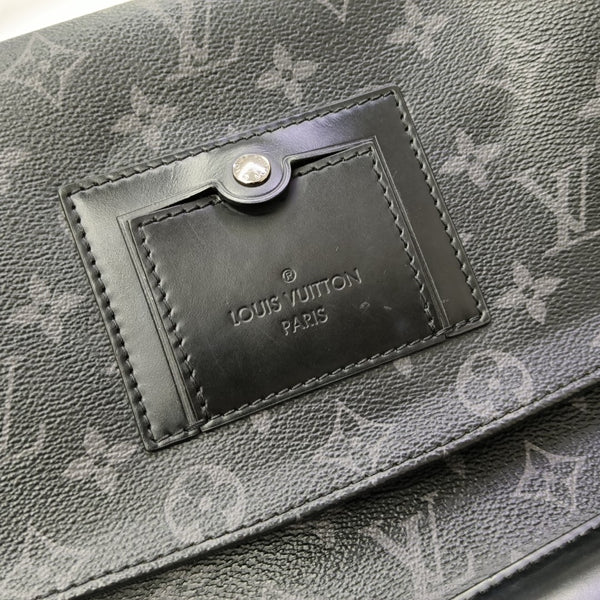 VOYAGER PM Monogram Coated Canvas Black