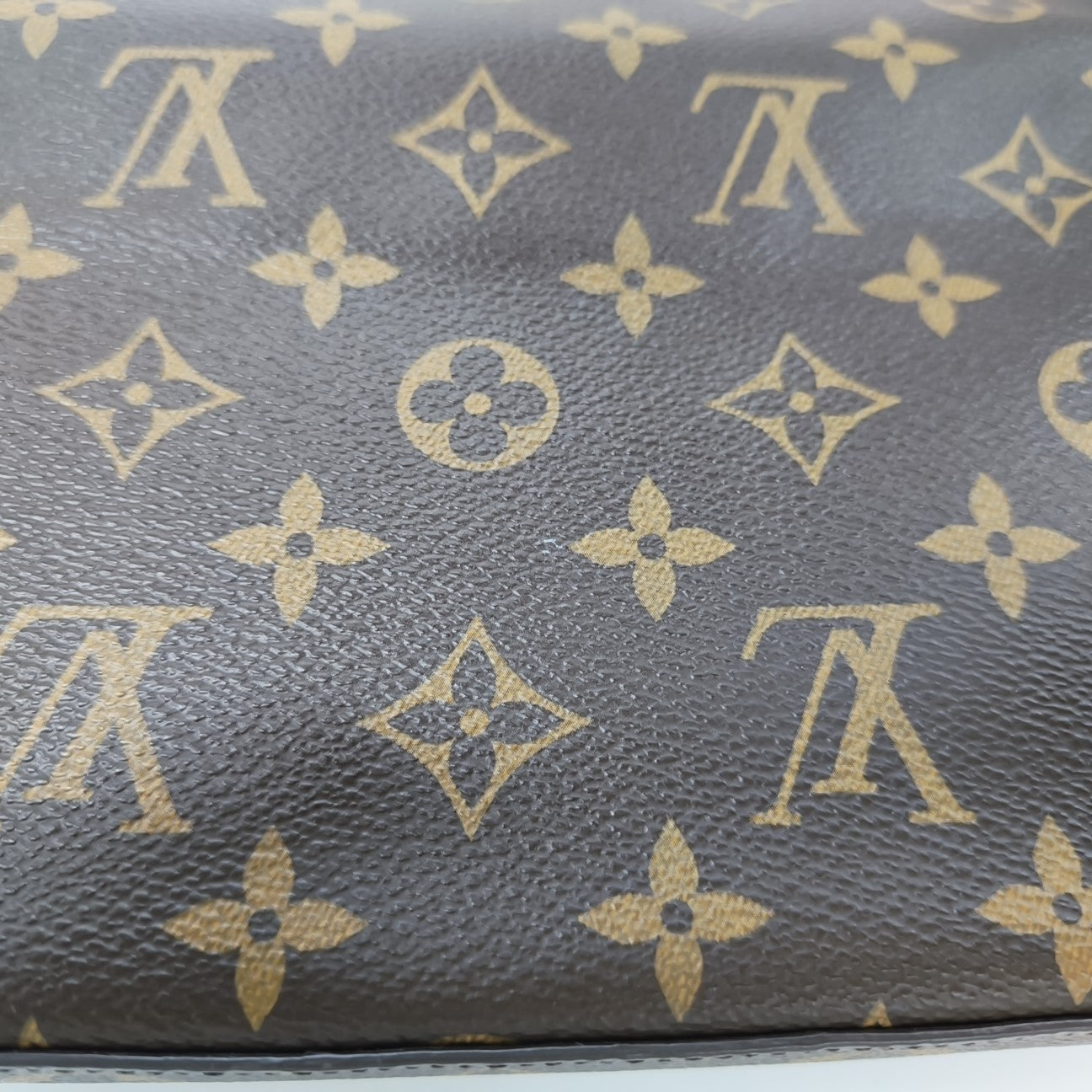 FÉLICIE Monogram Coated Canvas Brown
