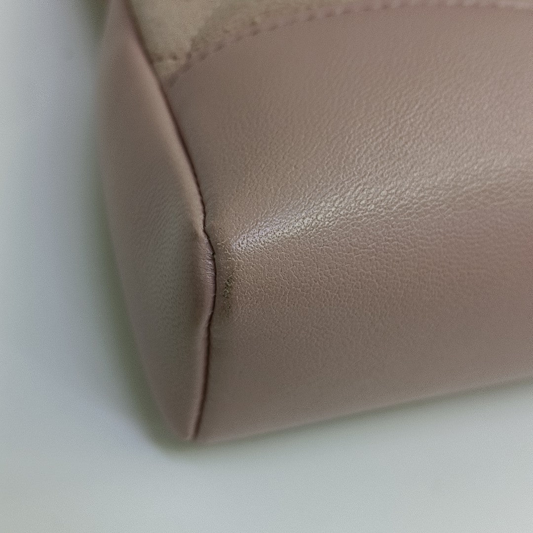 CHANEL 31 Quilted Suede Pink