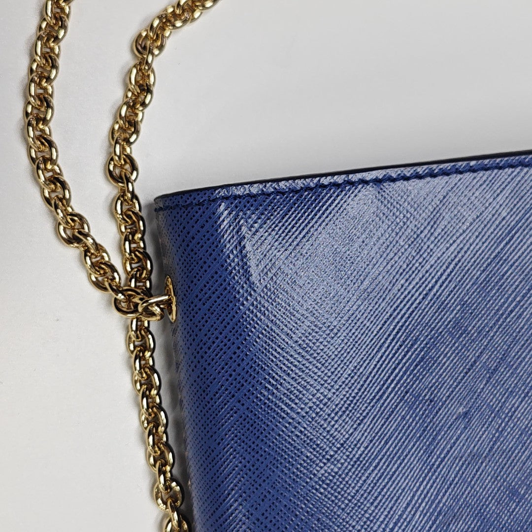 Ginny Small Calfskin Blue
