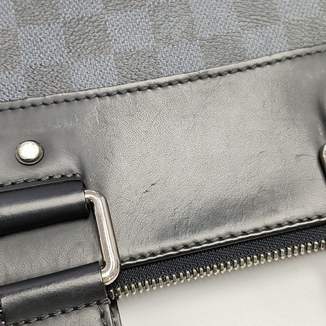 JOUR Damier Coated Canvas Blue