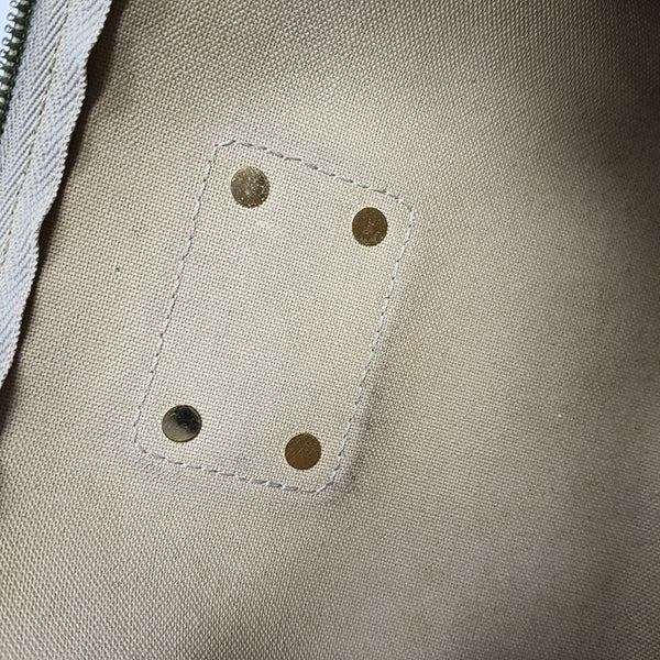 EVA Damier Azur Coated Canvas White
