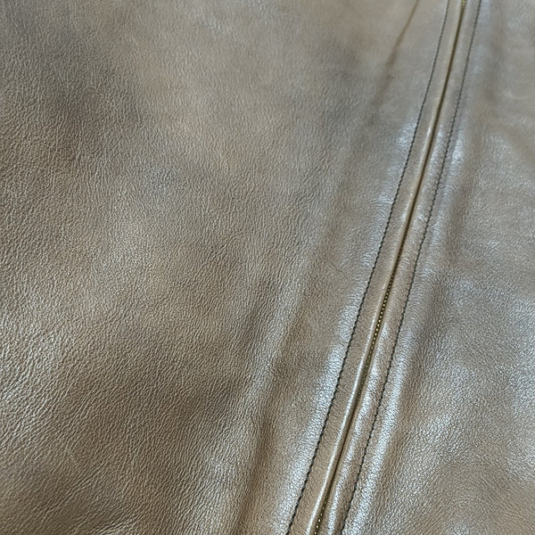Calfskin Shoulder Bag Brown