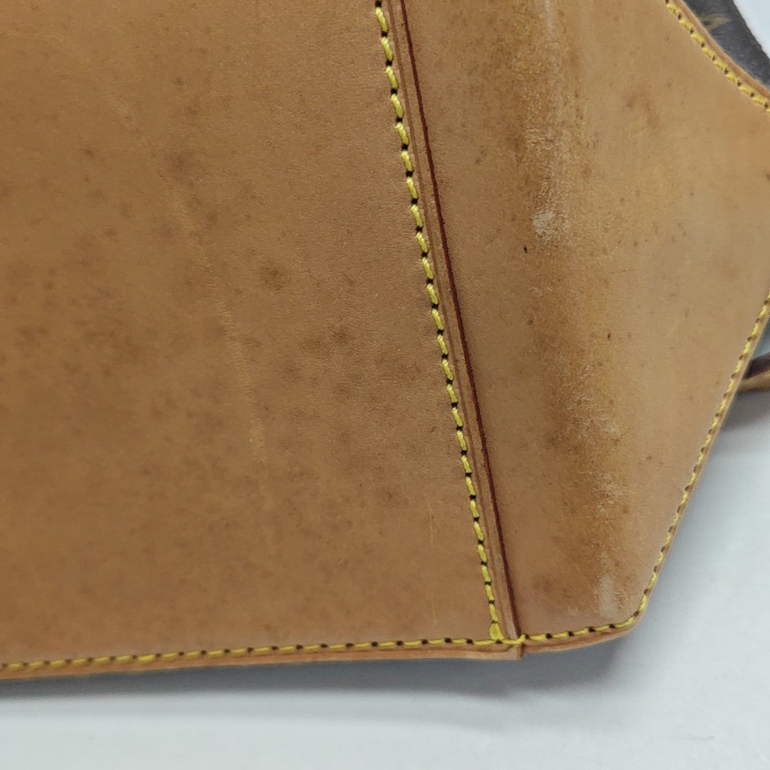 PIANO PM Monogram Coated Canvas Brown