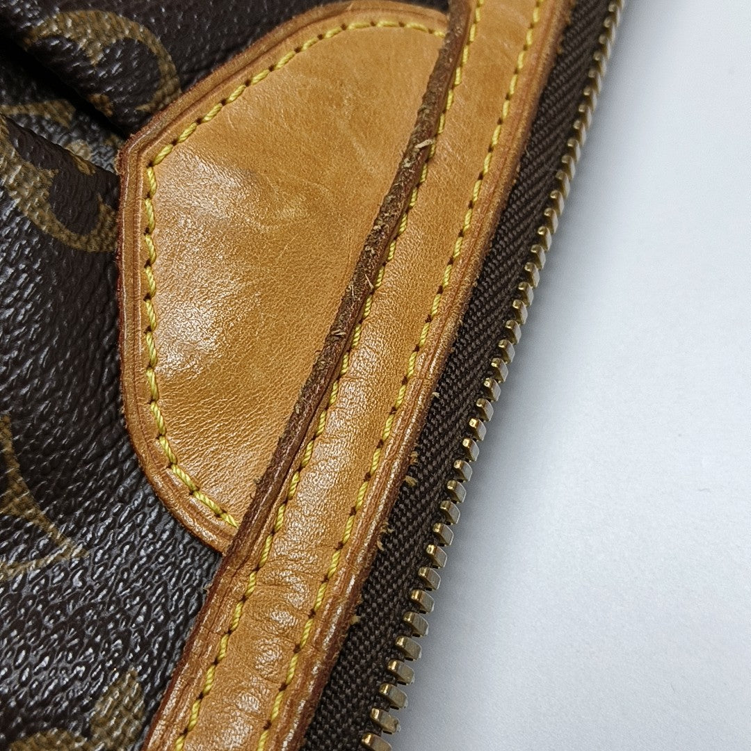 PALERMO PM Monogram Coated Canvas Brown