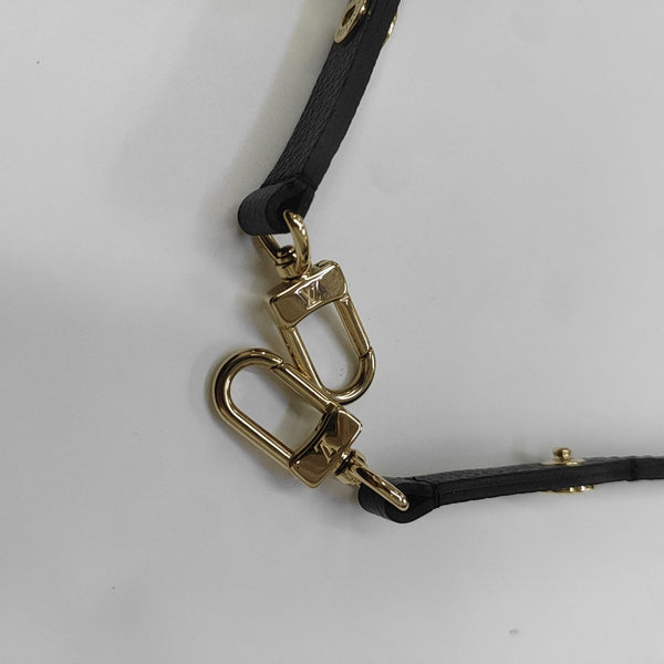 IVY Monogram Calfskin Black
