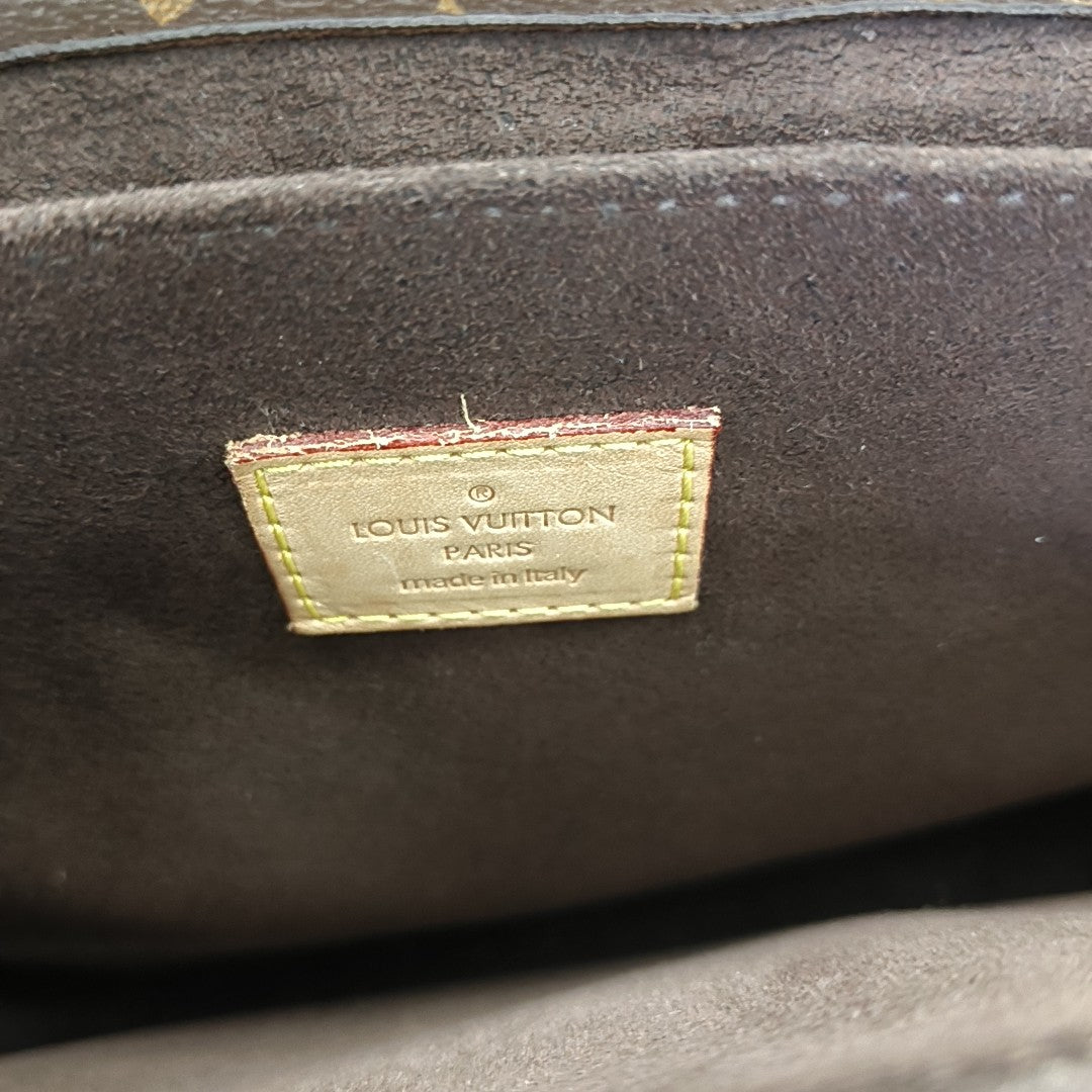 Lona Revestida Monogram marrón Métis MM