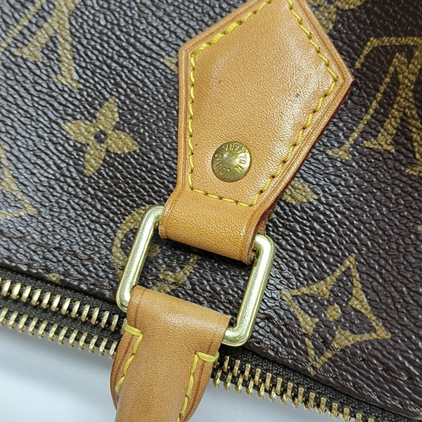 SPEEDY 25 Lona Monogram Revestida Marrón