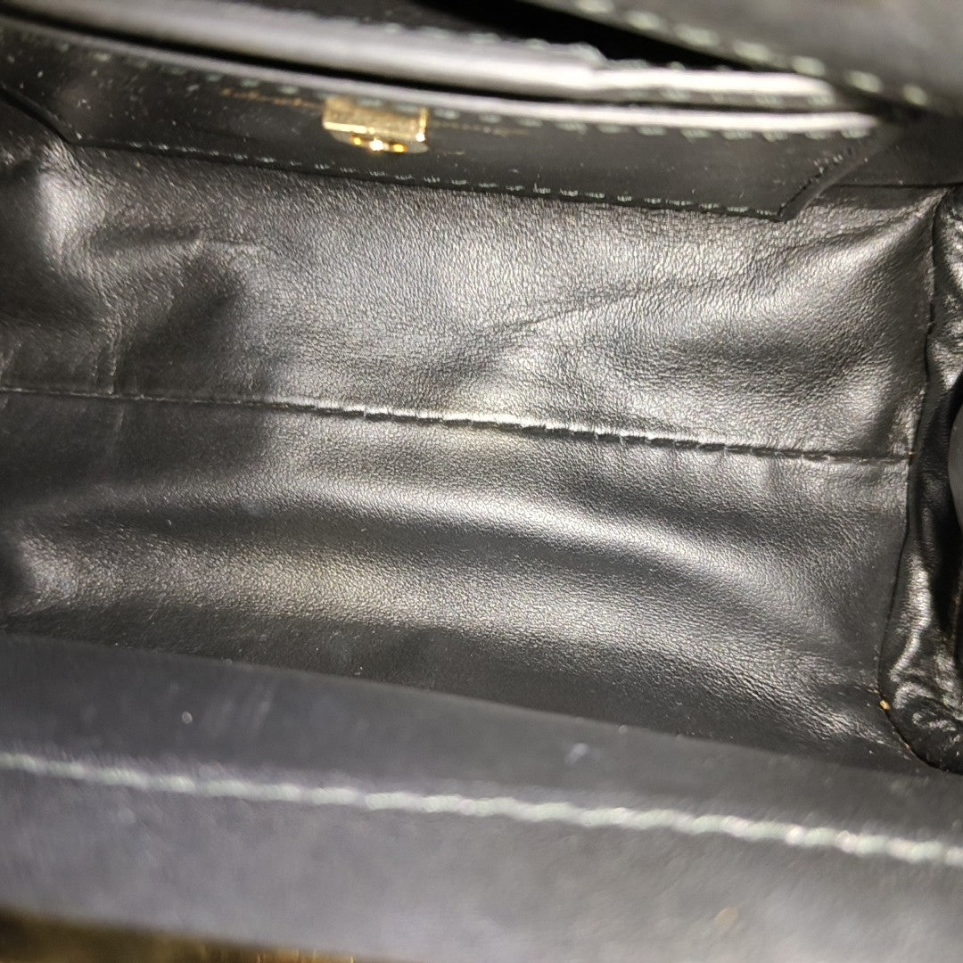 Ferragamo Studio Small Calfskin Black