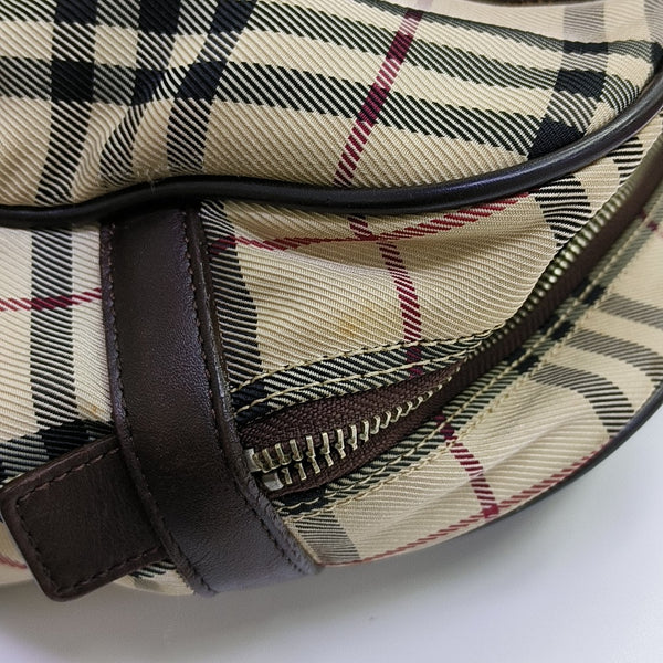 Canvas Top Handle Bag Beige