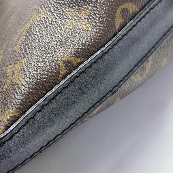 KITAN Monogram Coated Canvas Brown