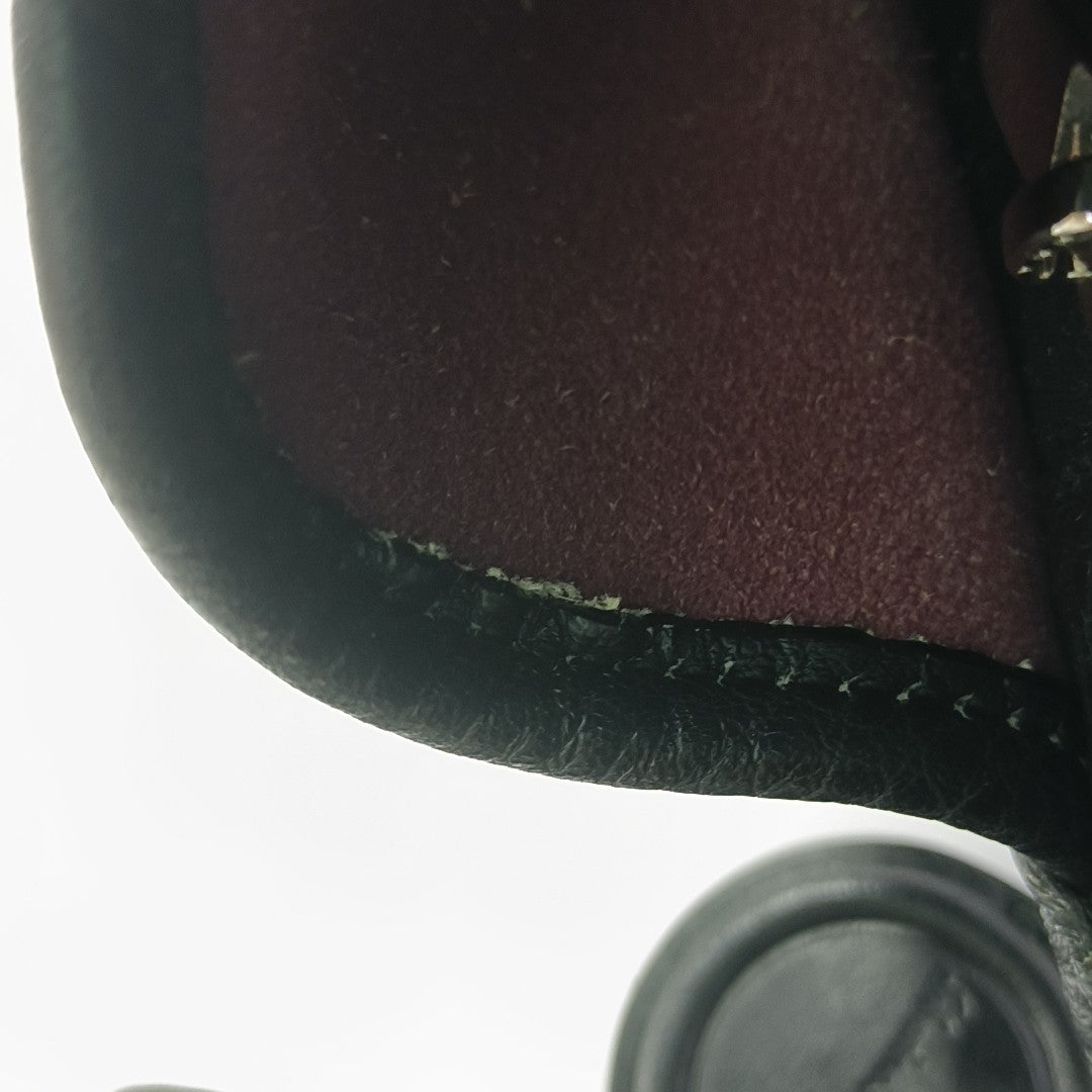 Calfskin Shoulder Bag Black