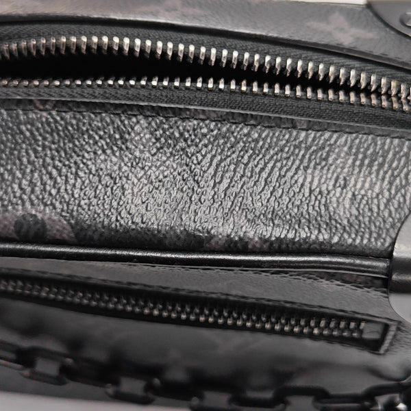 SOFT TRUNK Mini Monogram Coated Canvas Black