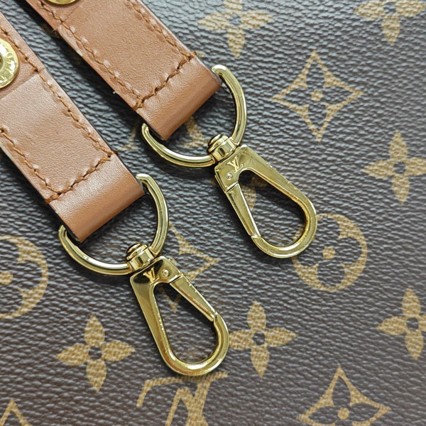 DAUPHINE MM Monogram Coated Canvas Brown
