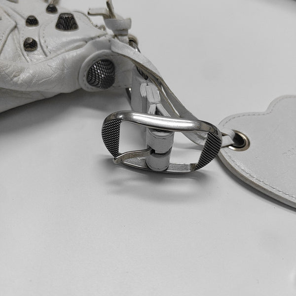 Le Cagole XS Patent Leather White