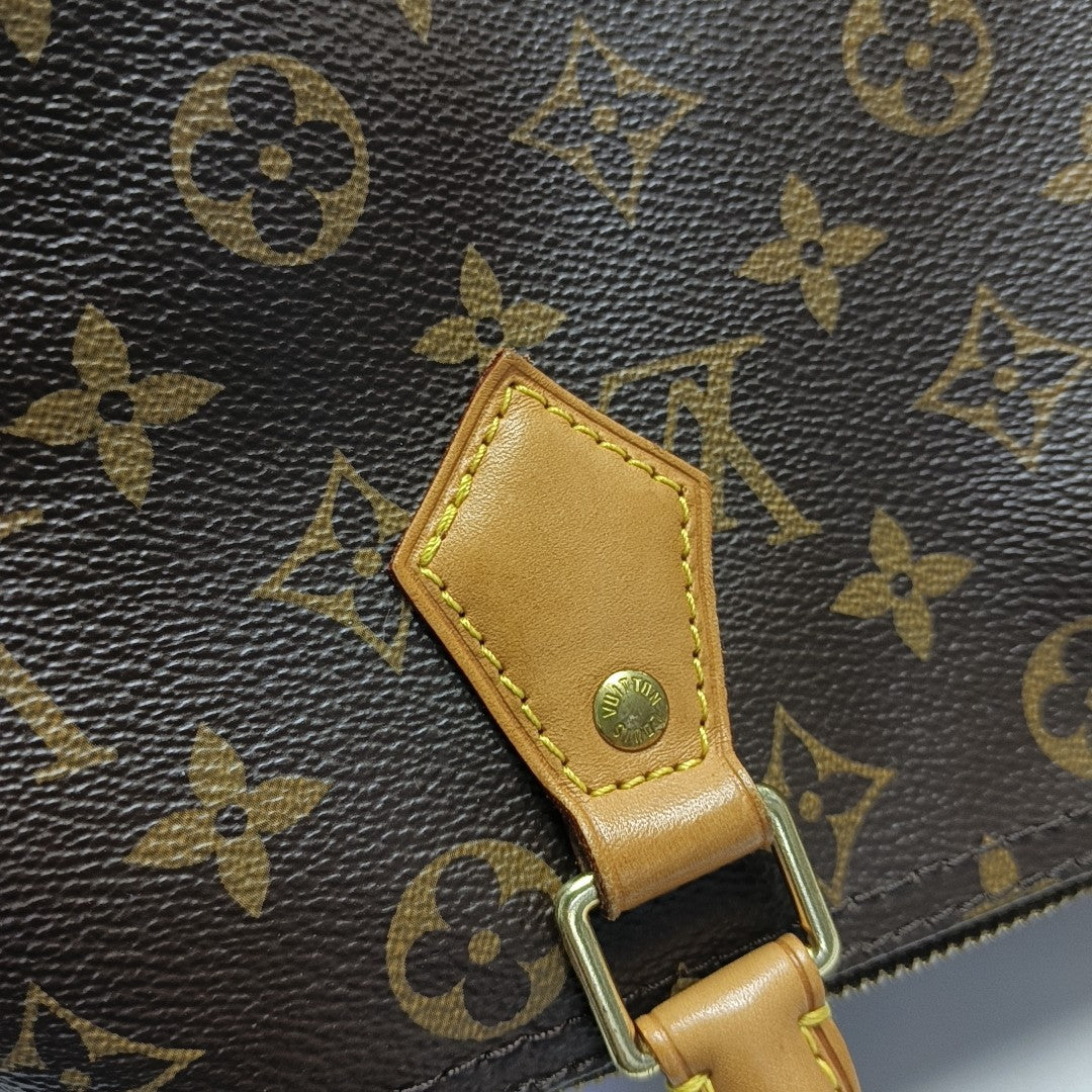 SPEEDY 30 Monogram Coated Canvas Brown