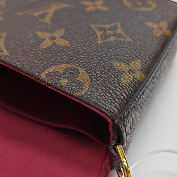 Authenticated pre-owned  FÉLICIE Monogram Coated Canvas Brown - Shoulder Bag at Looply