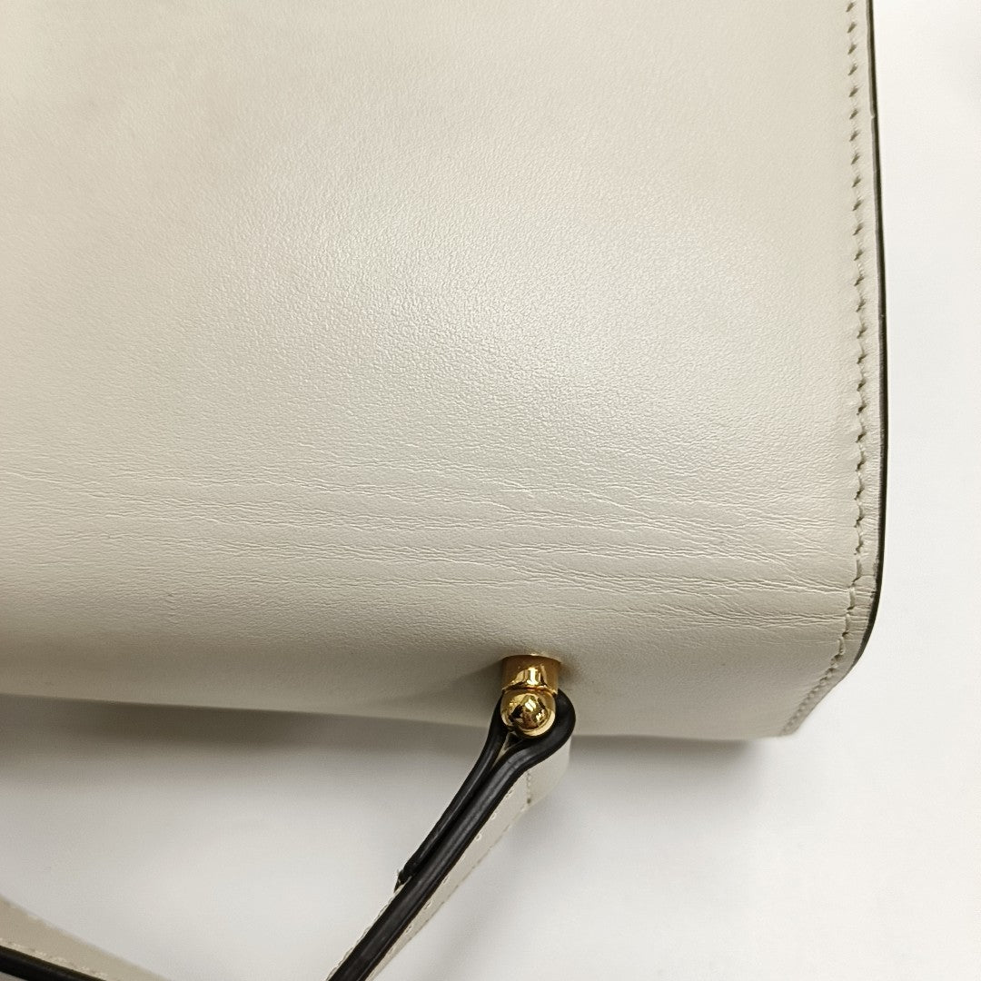 Zumi Small Calfskin White