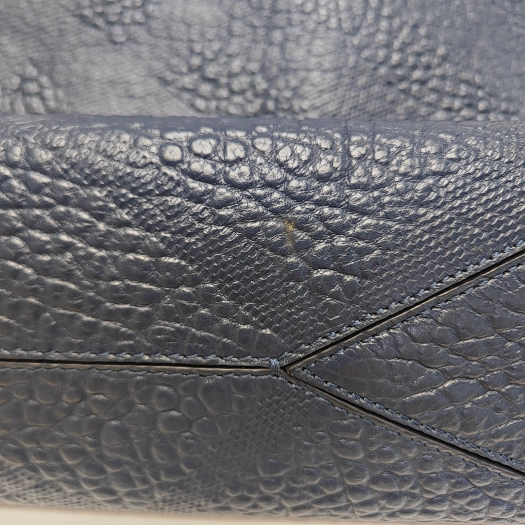 Dewsbury Mini Leather Blue