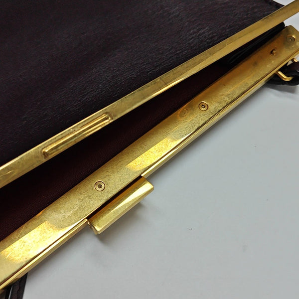 CLASP Mini Calfskin Red