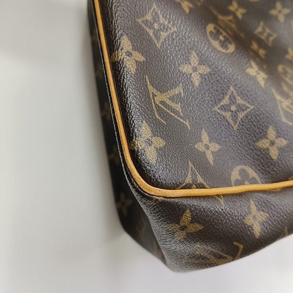 BATIGNOLLES PM Monogram Coated Canvas Brown
