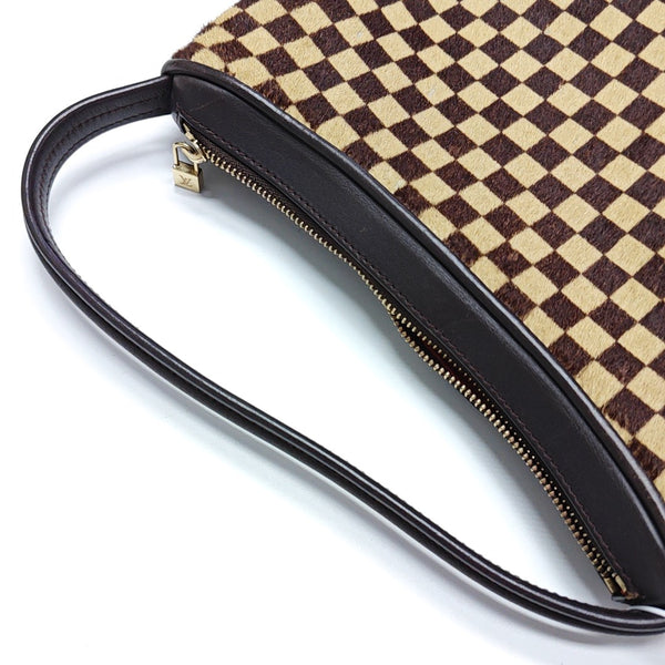 TIGRE Damier Ebene Horsehair Brown