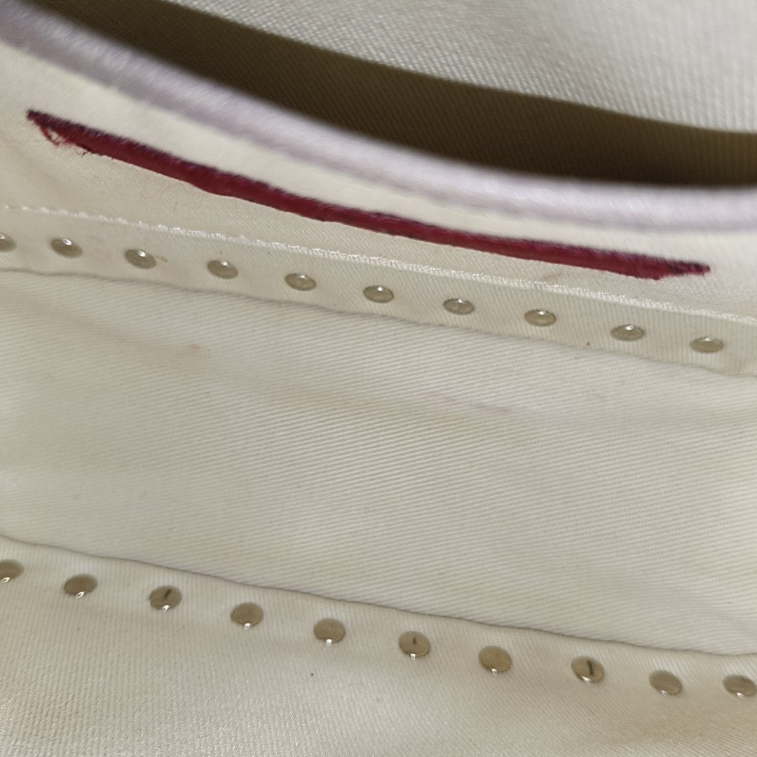 Rockstud Calfskin Beige
