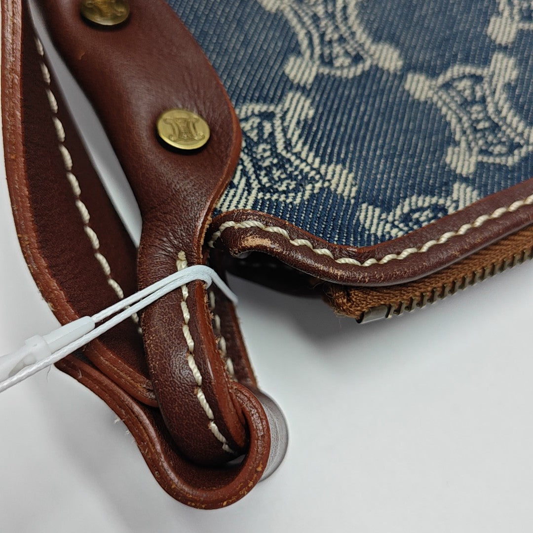 Canvas Shoulder Bag Blue
