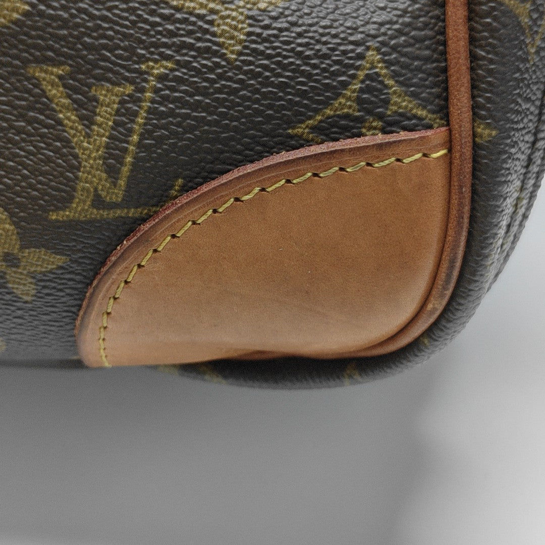 SIRIUS Monogram Coated Canvas Brown