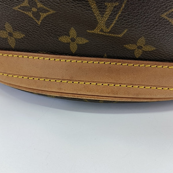BUCKET PM Monogram Coated Canvas Brown