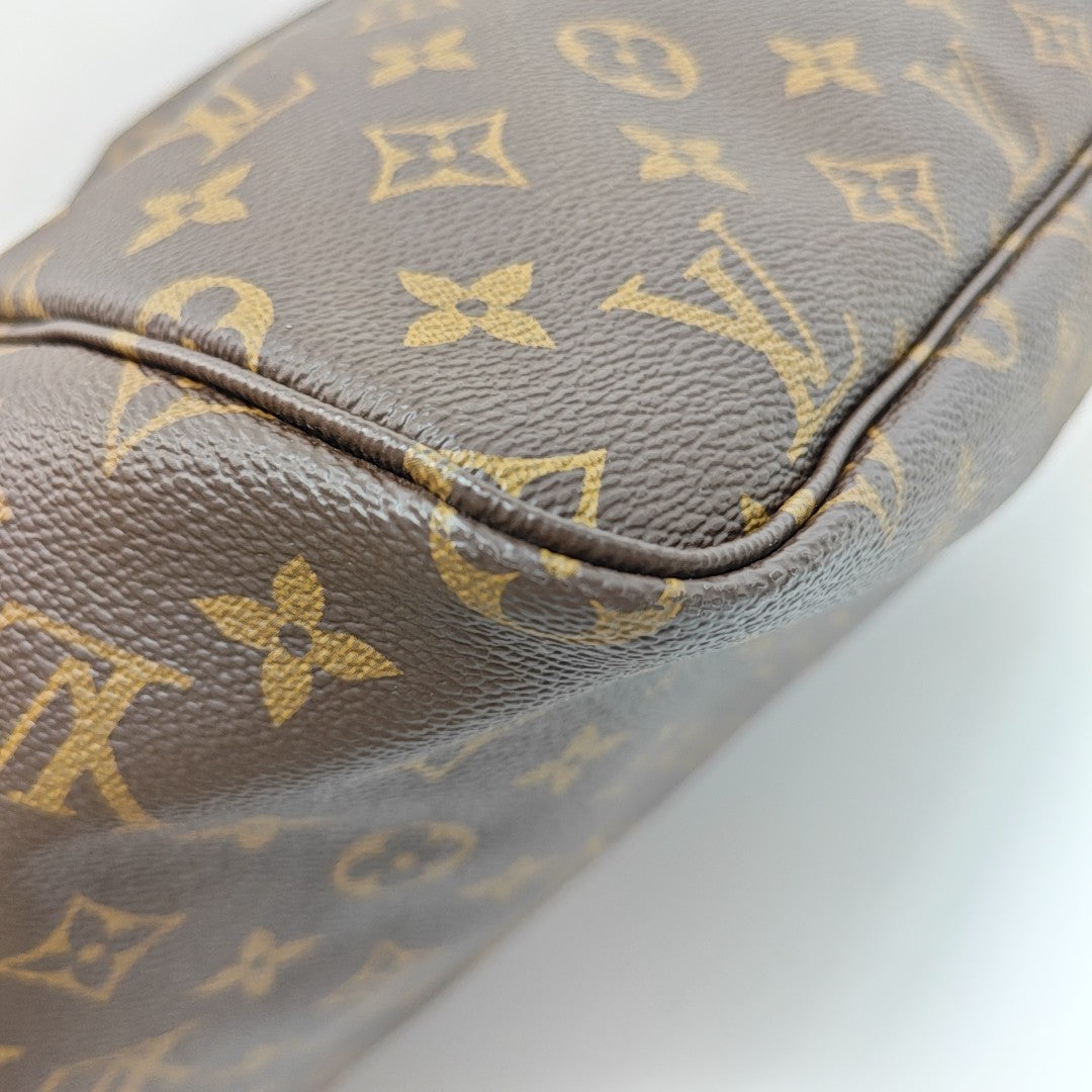 NEVERFULL GM Lona revestida Monogram Marrón
