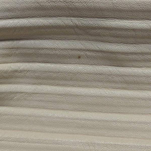Nest Backet Calfskin White