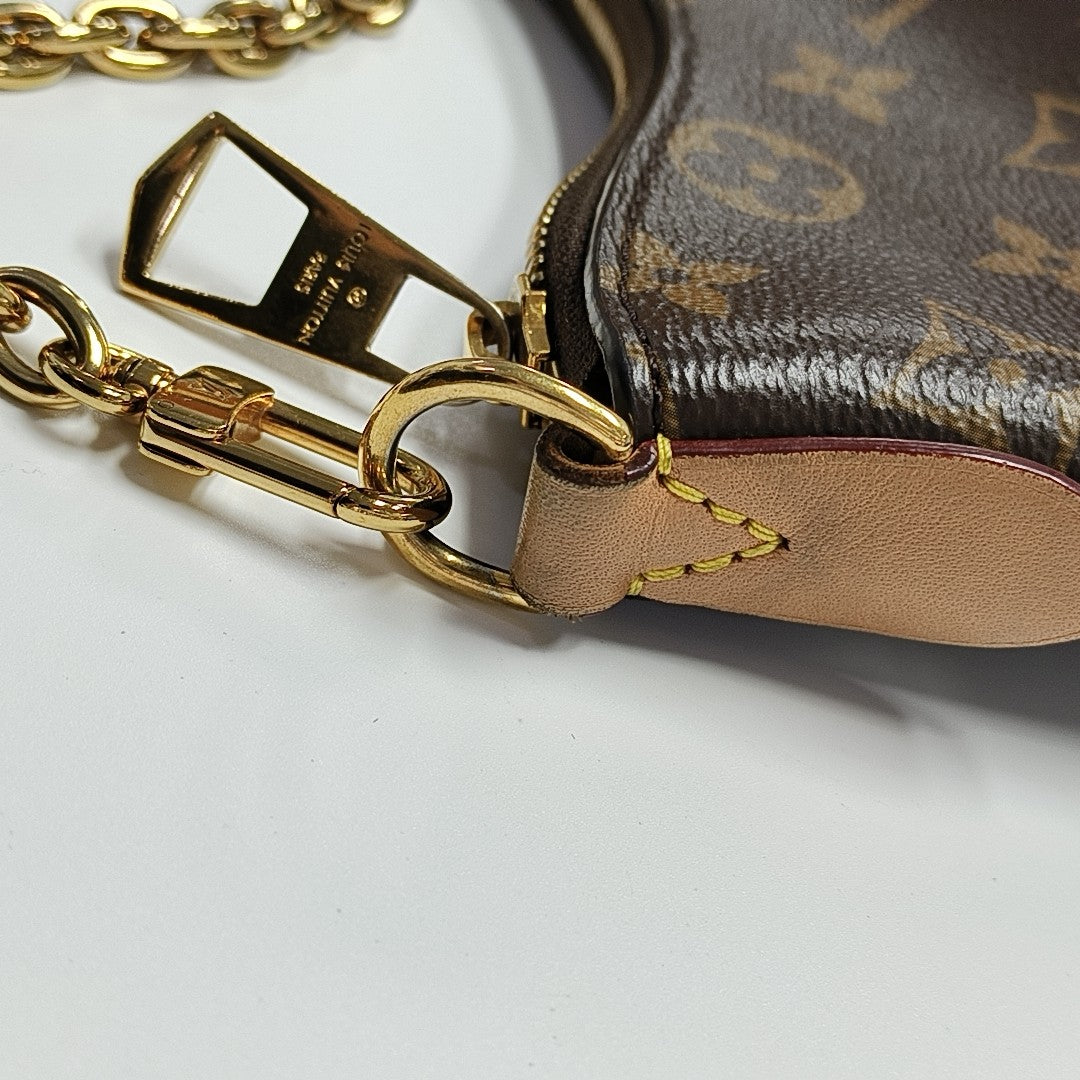 BOULOGNE Monogram Coated Canvas Brown