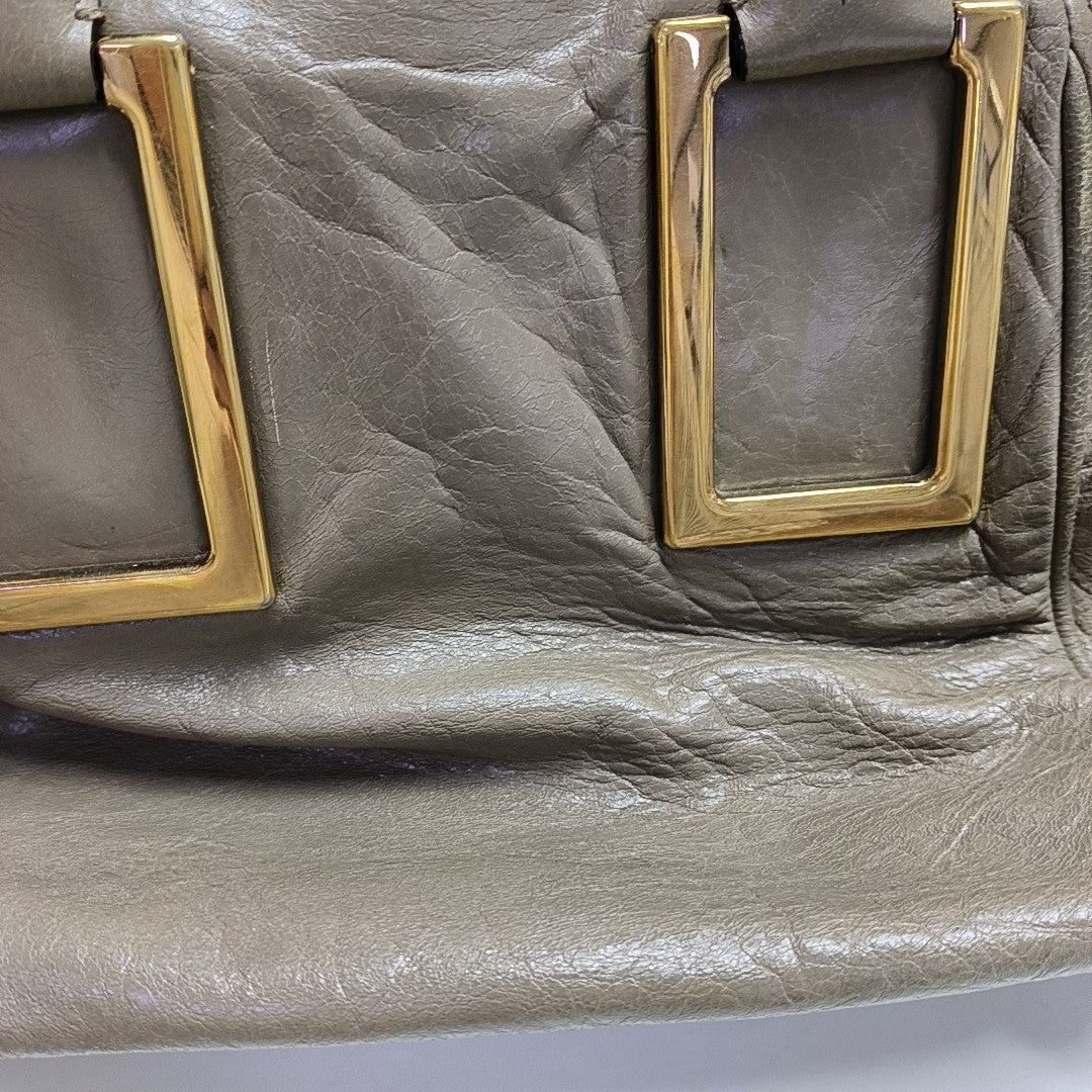 Ethel Leather Gray