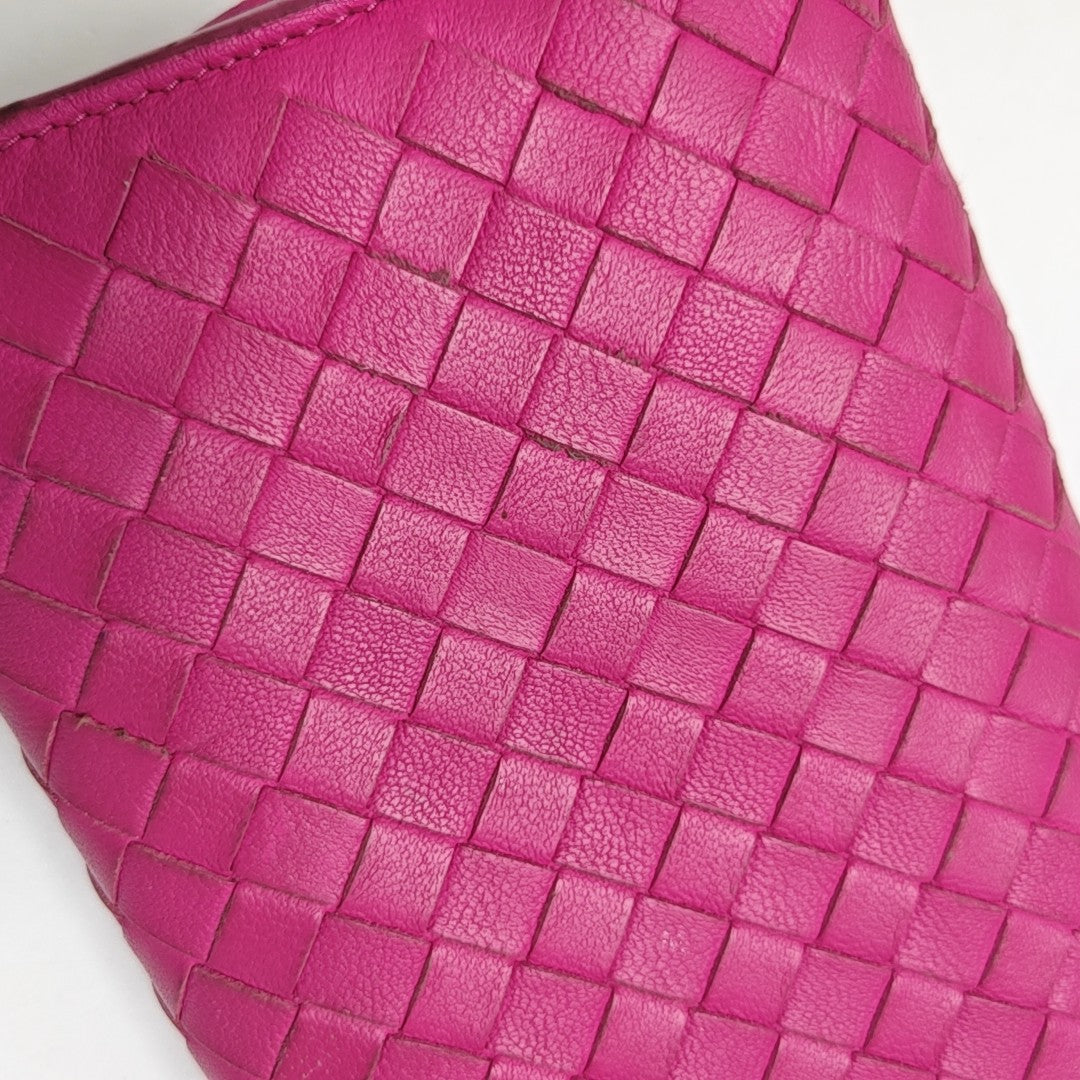 Lambskin Wallet Red