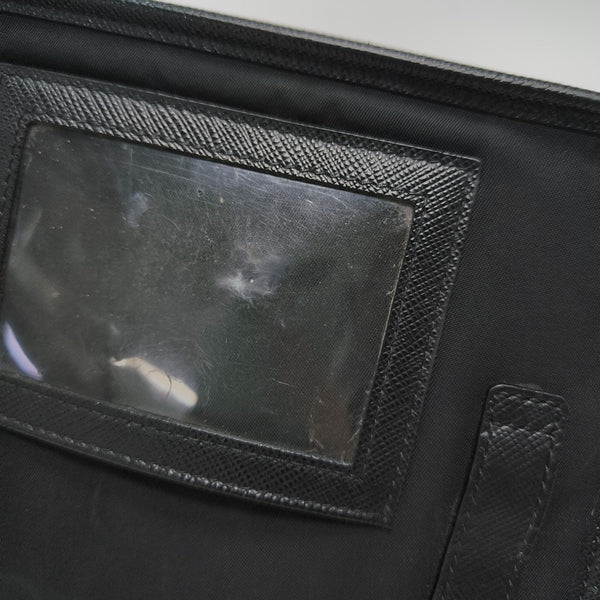 Fold Wallet Nylon Black