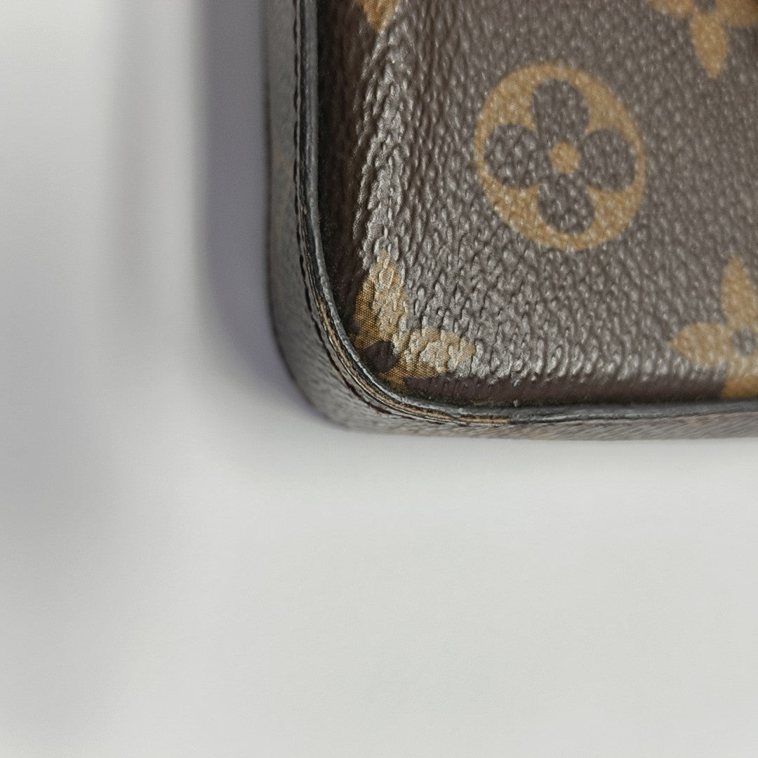 FÉLICIE Monogram Coated Canvas Brown