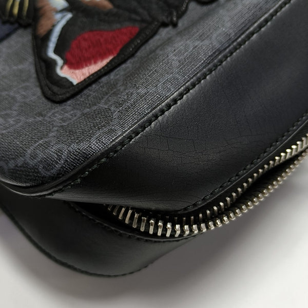 Monogram Coated Canvas Black