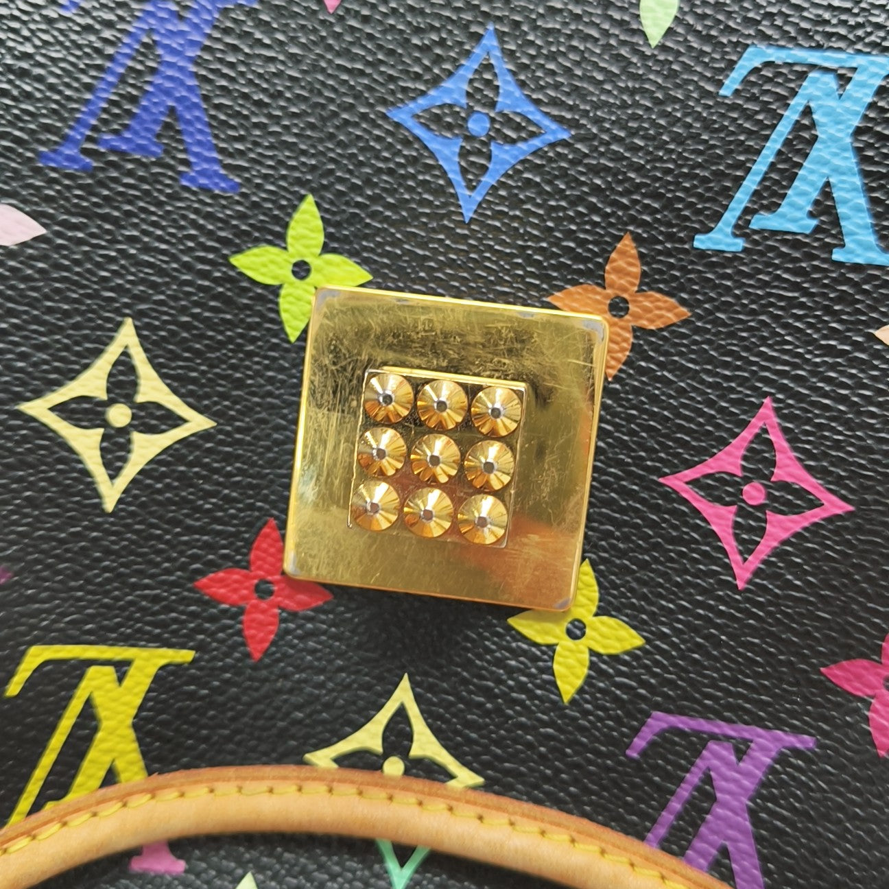 LV × TM ANNIE GM Monogram Coated Canvas Black