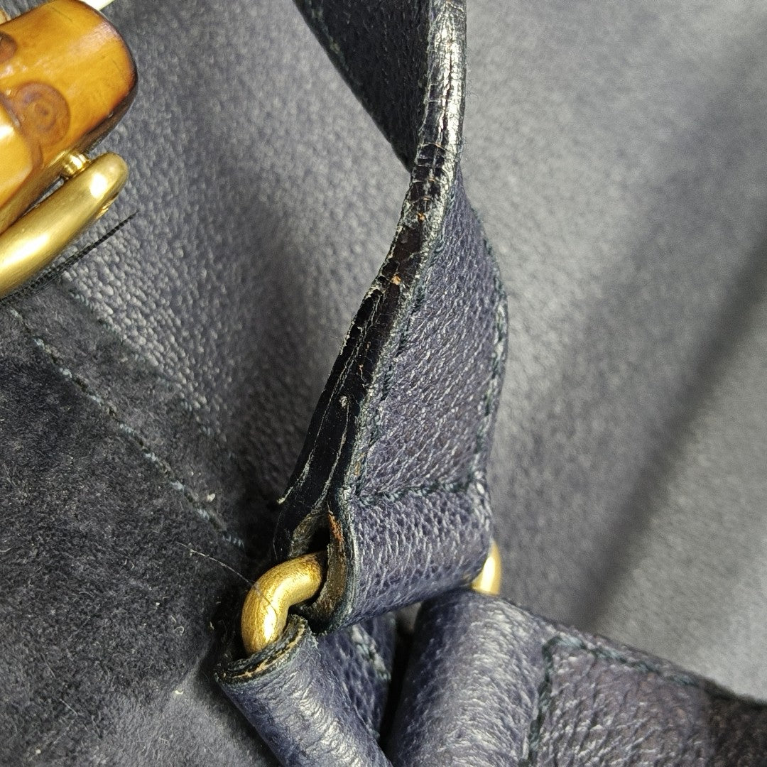 Bamboo 1947 Small Suede Blue