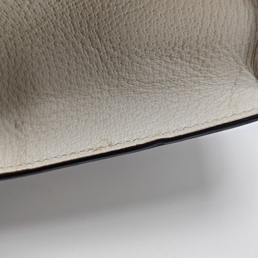 Sylvie Mini Calfskin White