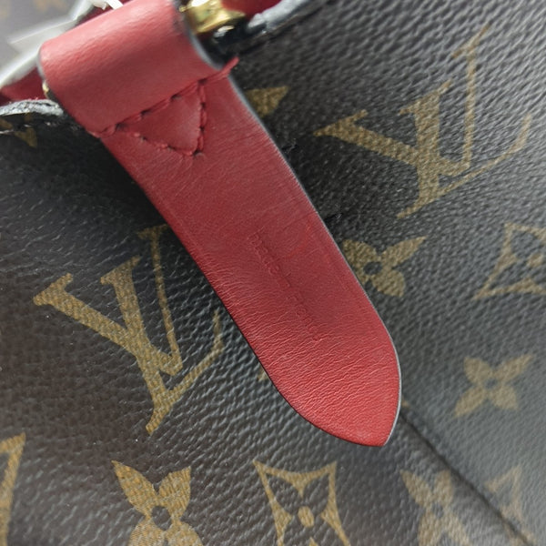NÉONOÉ MM Monogram Coated Canvas Brown