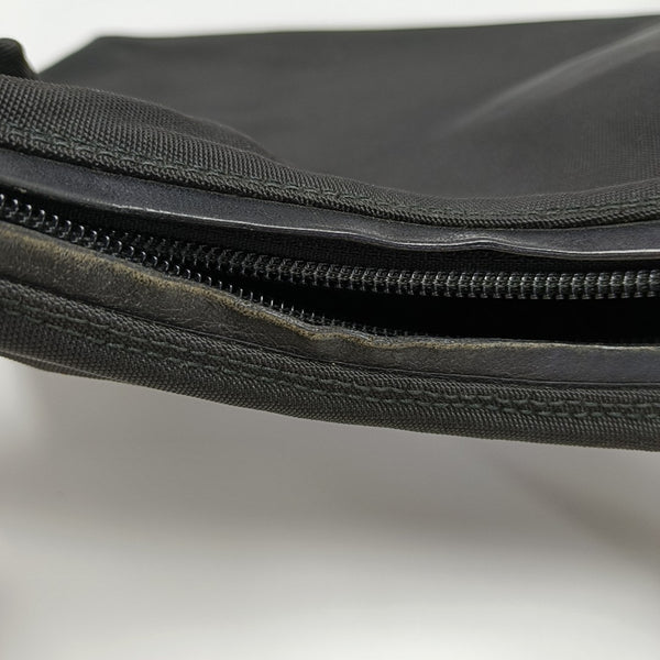 Fabric Top Handle Bag Black