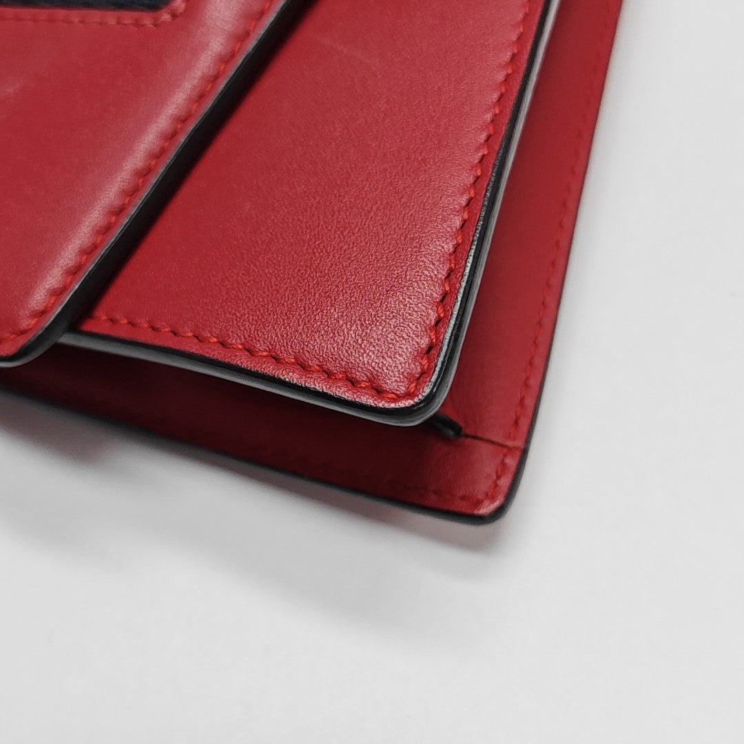 Sylvie Super Mini Calfskin Red