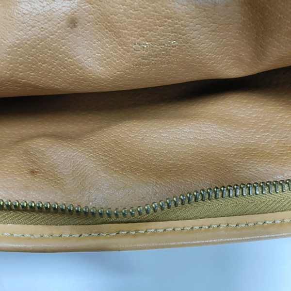 Authenticated pre-owned  MACADAM CLUTCHE Coated Canvas Brown - Clutch at Looply