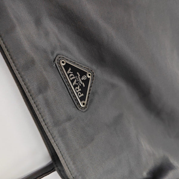 Nylon Tote Bag Gray