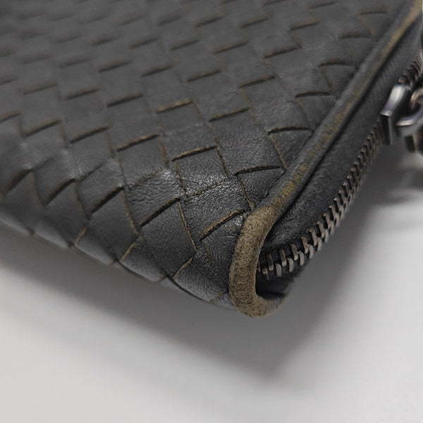 Calfskin Wallet Gray