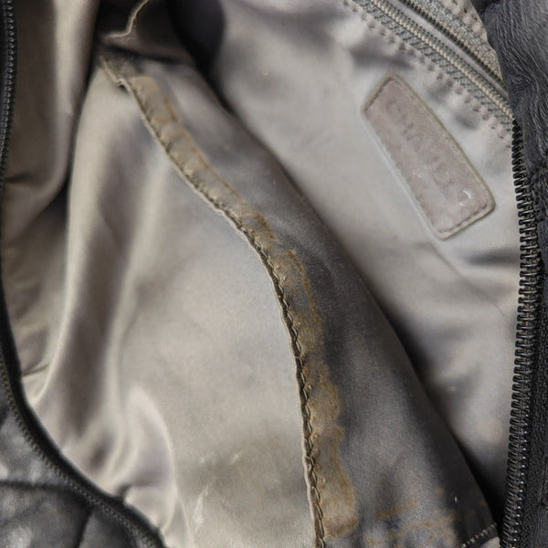 Quilted Lambskin Black