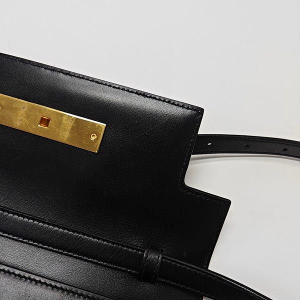 MANHATTAN Small Calfskin Black