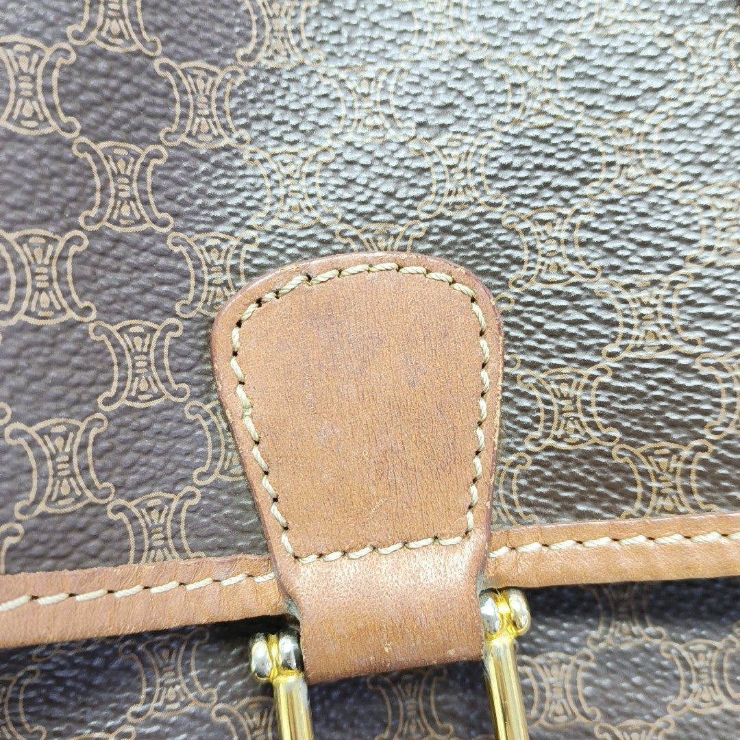 MACADAM Coated Canvas Brown